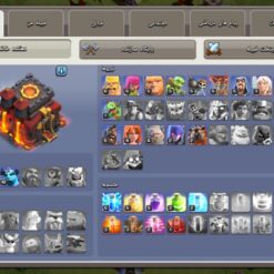 اکانت کلش اف کلنز تاون هال 10 لول 67 کد 129944 - تصویر 2