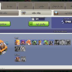 اکانت کلش اف کلنز تاون هال 10 لول 67 کد 129944 - تصویر 5