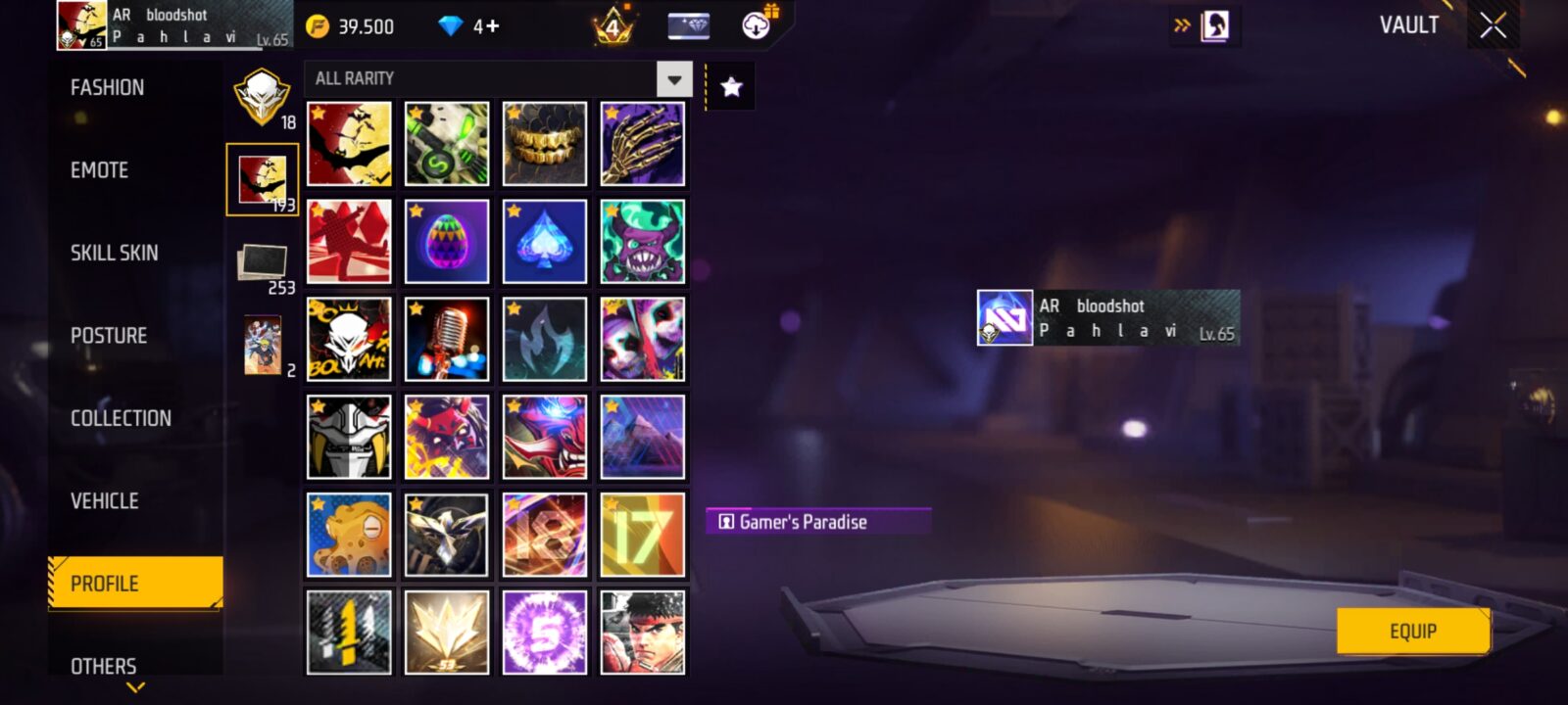 اکانت فری فایر لول 65 ریجن خاورمیانه کد 804008 4 اکانت فری فایر لول 65 ریجن خاورمیانه کد 804008 - تصویر 4
