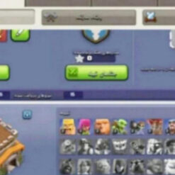 اکانت کلش اف کلنز تاون هال 8 لول 33 کد 129363 - تصویر 6