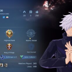 اکانت بازی Mobile Legends لول 41 کد 817245 - تصویر 2