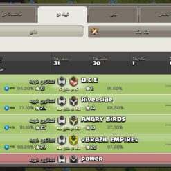خرید کلن کلش لول 6 وارلیگ سیلور ( نقره ای ) کد 402570 6 خرید کلن کلش لول 6 وارلیگ سیلور ( نقره ای ) کد 402570 - تصویر 3