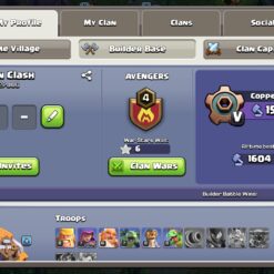 اکانت کلش اف کلنز تاون هال 9 لول 68 کد 128354 11 اکانت کلش اف کلنز تاون هال 9 لول 68 کد 128354 - تصویر 5