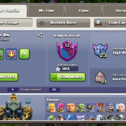 اکانت کلش اف کلنز تاون هال 17 لول 207 کد 128566 14 اکانت کلش اف کلنز تاون هال 17 لول 207 کد 128566 - تصویر 2