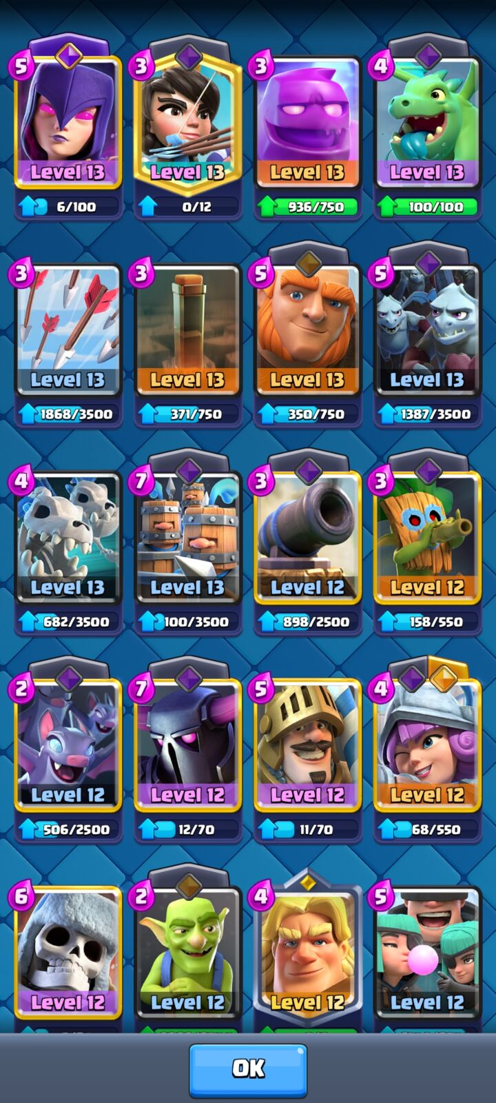 اکانت کلش رویال لول 41 کد 37153 6 اکانت کلش رویال لول 41 کد 37153 - تصویر 6