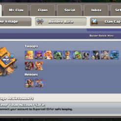 اکانت کلش اف کلنز تاون هال 17 لول 242 کد 130677 16 اکانت کلش اف کلنز تاون هال 17 لول 242 کد 130677 - تصویر 5