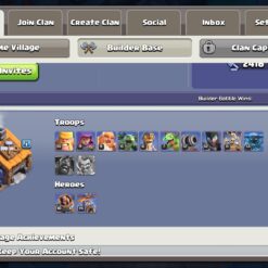 اکانت کلش اف کلنز تاون هال 14 لول 139 کد 130342 - تصویر 5