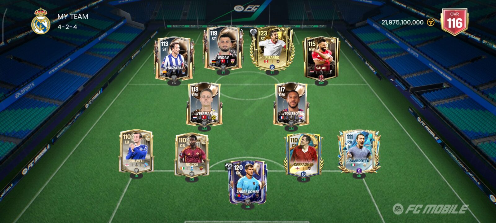 اکانت بازی Fc mobile لول 33 کد 817399 2 اکانت بازی Fc mobile لول 33 کد 817399 - تصویر 2