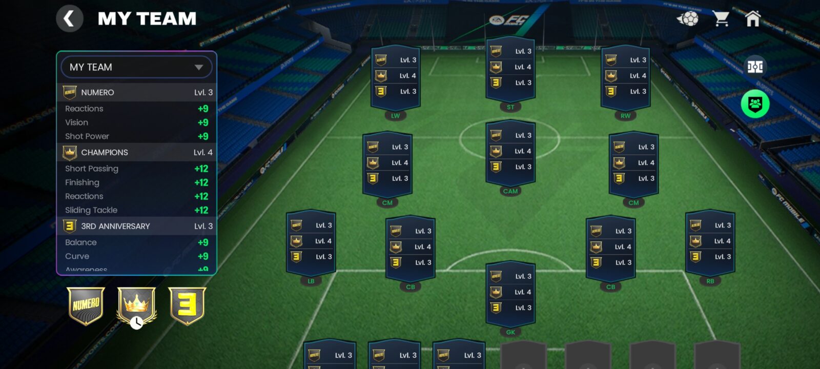 اکانت بازی Fc Mobile لول 45 کد 817410 3 اکانت بازی Fc Mobile لول 45 کد 817410 - تصویر 3