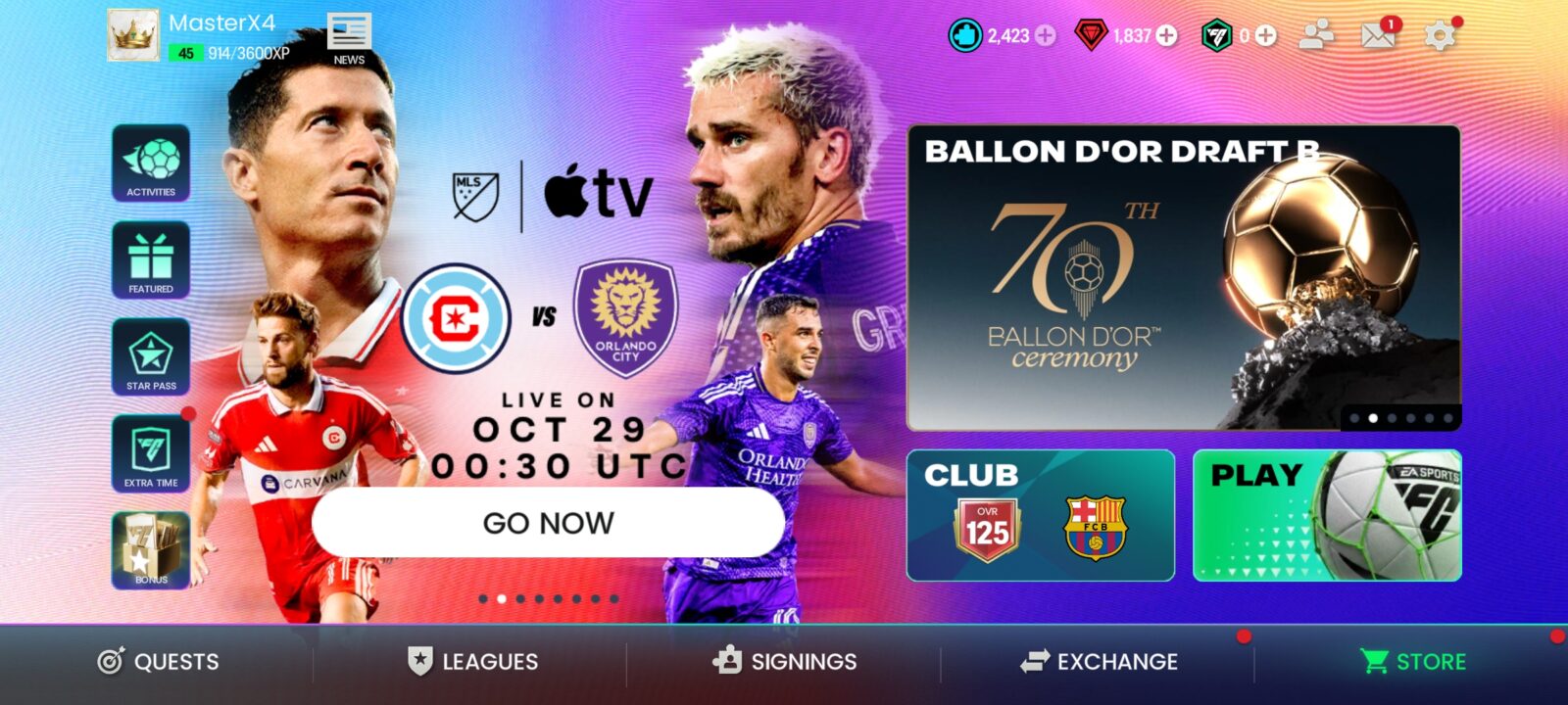 اکانت بازی Fc Mobile لول 45 کد 817410 4 اکانت بازی Fc Mobile لول 45 کد 817410 - تصویر 4