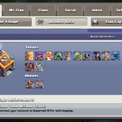 اکانت کلش اف کلنز تاون هال 17 لول 207 کد 130676 21 اکانت کلش اف کلنز تاون هال 17 لول 207 کد 130676 - تصویر 9