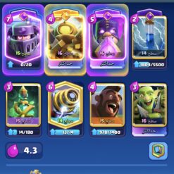 اکانت کلش رویال لول 16 کد 37415 12 اکانت کلش رویال لول 16 کد 37415 - تصویر 6