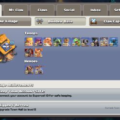 اکانت کلش اف کلنز تاون هال 18 لول 270 کد 130856 17 اکانت کلش اف کلنز تاون هال 18 لول 270 کد 130856 - تصویر 5