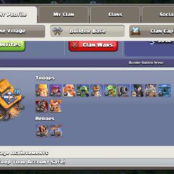 اکانت کلش اف کلنز تاون هال 16 لول 225 کد 126999 - تصویر 5