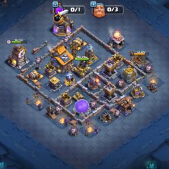 اکانت کلش اف کلنز تاون هال 17 لول 196 کد 127055 - تصویر 4