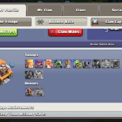 اکانت کلش اف کلنز تاون هال 12 لول 85 کد 128318 11 اکانت کلش اف کلنز تاون هال 12 لول 85 کد 128318 - تصویر 5