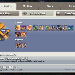 اکانت کلش اف کلنز تاون هال 18 لول 233 کد 127507 16 اکانت کلش اف کلنز تاون هال 18 لول 233 کد 127507 - تصویر 5