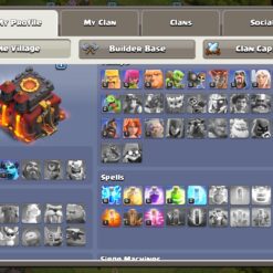 اکانت کلش اف کلنز تاون هال 10 لول 64 کد 128241 - تصویر 2