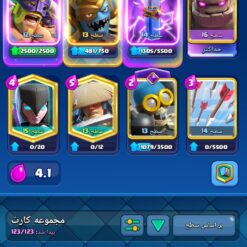 اکانت کلش رویال لول 1430 کد 36665 9 اکانت کلش رویال لول 1430 کد 36665 - تصویر 3