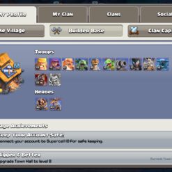 اکانت کلش اف کلنز تاون هال 16 لول 216 کد 127682 12 اکانت کلش اف کلنز تاون هال 16 لول 216 کد 127682 - تصویر 5