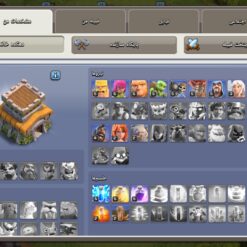 اکانت کلش اف کلنز تاون هال 8 لول 45 کد 128021 - تصویر 2