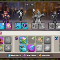 اکانت کلش اف کلنز تاون هال 10 لول 65 کد 128321 - تصویر 10