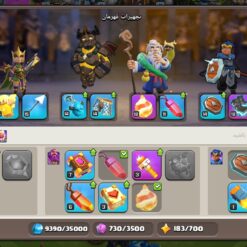 اکانت کلش اف کلنز تاون هال 13 لول 125 کد 128382 - تصویر 11