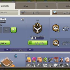 اکانت کلش اف کلنز تاون هال 8 لول 33 کد 128536 - تصویر 5
