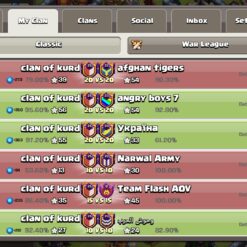 خرید کلن کلش لول 25 وارلیگ کریستال کد 402787 6 خرید کلن کلش لول 25 وارلیگ کریستال کد 402787 - تصویر 3