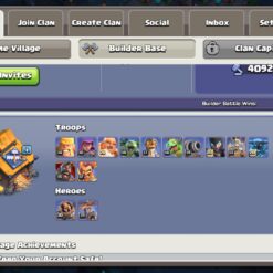 اکانت کلش اف کلنز تاون هال 16 لول 247 کد 128681 - تصویر 5