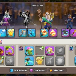 اکانت کلش اف کلنز تاون هال 16 لول 139 کد 128694 - تصویر 10