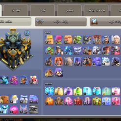 اکانت کلش اف کلنز تاون هال 17 لول 231 کد 128852 - تصویر 4