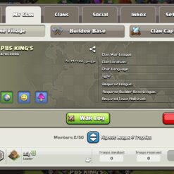 خرید کلن کلش لول 10 وارلیگ بدون رتبه بندی کد 402818 5 خرید کلن کلش لول 10 وارلیگ بدون رتبه بندی کد 402818 - تصویر 2