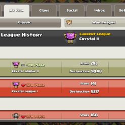 خرید کلن کلش لول 21 وارلیگ کریستال کد 402848 7 خرید کلن کلش لول 21 وارلیگ کریستال کد 402848 - تصویر 4