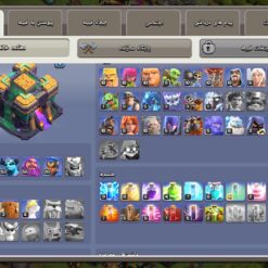 اکانت کلش اف کلنز تاون هال 14 لول 200 کد 129059 - تصویر 2