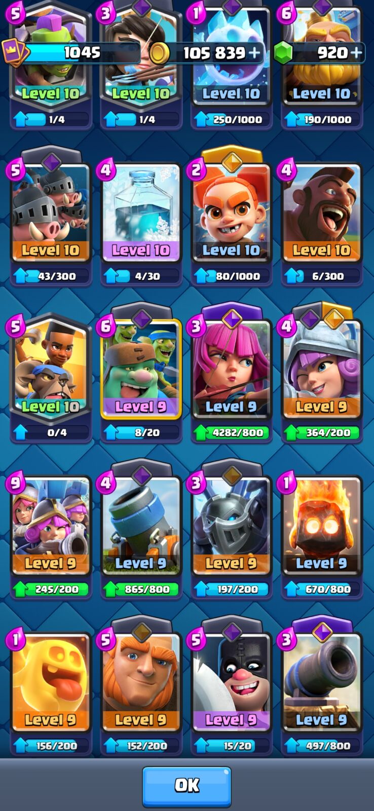 اکانت کلش رویال لول 13 کد 37510 4 اکانت کلش رویال لول 13 کد 37510 - تصویر 4