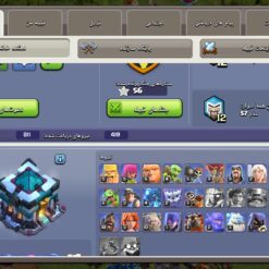 اکانت کلش اف کلنز تاون هال 13 لول 107 کد 129365 - تصویر 2