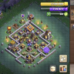 اکانت کلش اف کلنز تاون هال 17 لول 223 کد 129808 - تصویر 4