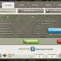 خرید کلن کلش لول 20 وارلیگ کریستال کد 402995 5 خرید کلن کلش لول 20 وارلیگ کریستال کد 402995 - تصویر 2