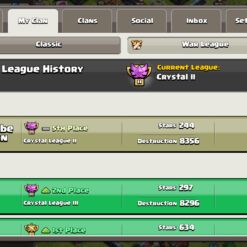 خرید کلن کلش لول 20 وارلیگ کریستال کد 403002 7 خرید کلن کلش لول 20 وارلیگ کریستال کد 403002 - تصویر 4