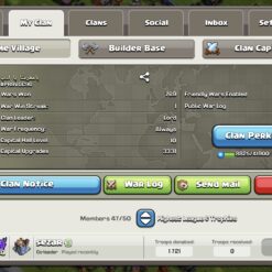 خرید کلن کلش لول 33 وارلیگ کریستال کد 403011 4 خرید کلن کلش لول 33 وارلیگ کریستال کد 403011 - تصویر 2