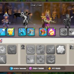 اکانت کلش اف کلنز تاون هال 12 لول 89 کد 130096 - تصویر 11
