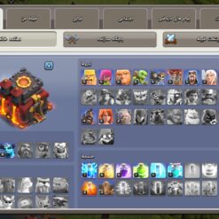 اکانت کلش اف کلنز تاون هال 10 لول 55 کد 130305 - تصویر 3