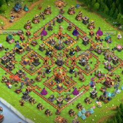 اکانت کلش اف کلنز تاون هال 16 لول 122 کد 130382 10 اکانت کلش اف کلنز تاون هال 16 لول 122 کد 130382 - تصویر 3
