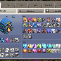 اکانت کلش اف کلنز تاون هال 12 لول 124 کد 130531 - تصویر 2