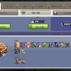 اکانت کلش اف کلنز تاون هال 12 لول 124 کد 130531 - تصویر 5