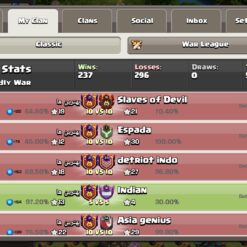 خرید کلن کلش لول 21 وارلیگ کریستال کد 403078 6 خرید کلن کلش لول 21 وارلیگ کریستال کد 403078 - تصویر 3