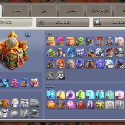 اکانت کلش اف کلنز تاون هال 16 لول 139 کد 130642 - تصویر 2