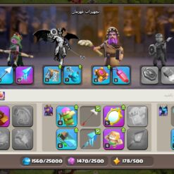 اکانت کلش اف کلنز تاون هال 11 لول 85 کد 130761 - تصویر 10