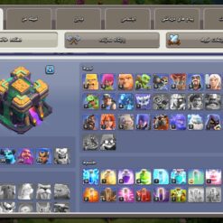 اکانت کلش اف کلنز تاون هال 14 لول 132 کد 130781 - تصویر 10